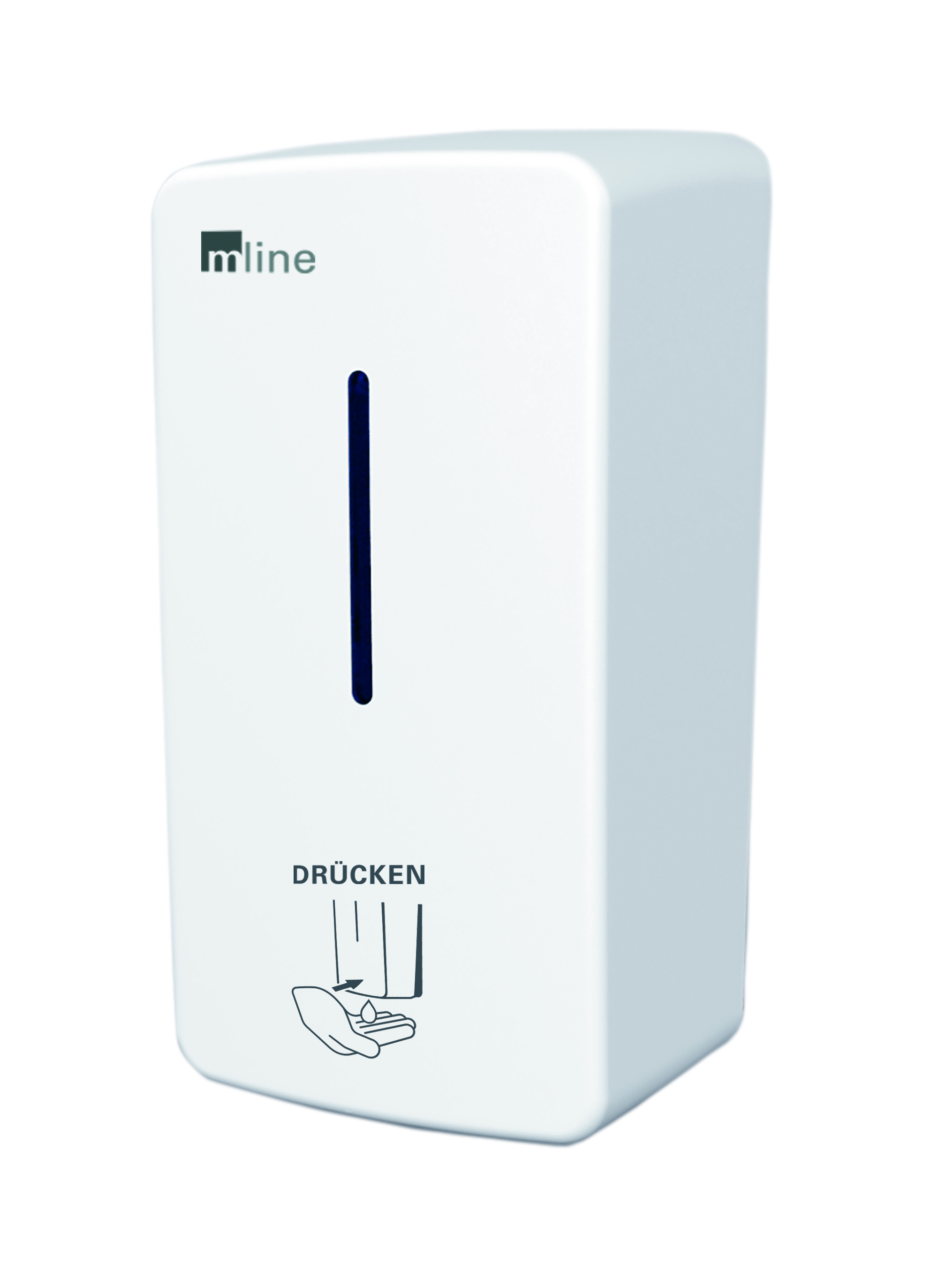 mline² Schaum- und Gelseifenspender 800ml weiß, mobiloclean